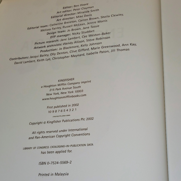 The Kingfisher A-Z Encyclopedia UP-TO-THE-MINUTE Information Book - Picture 5 of 13